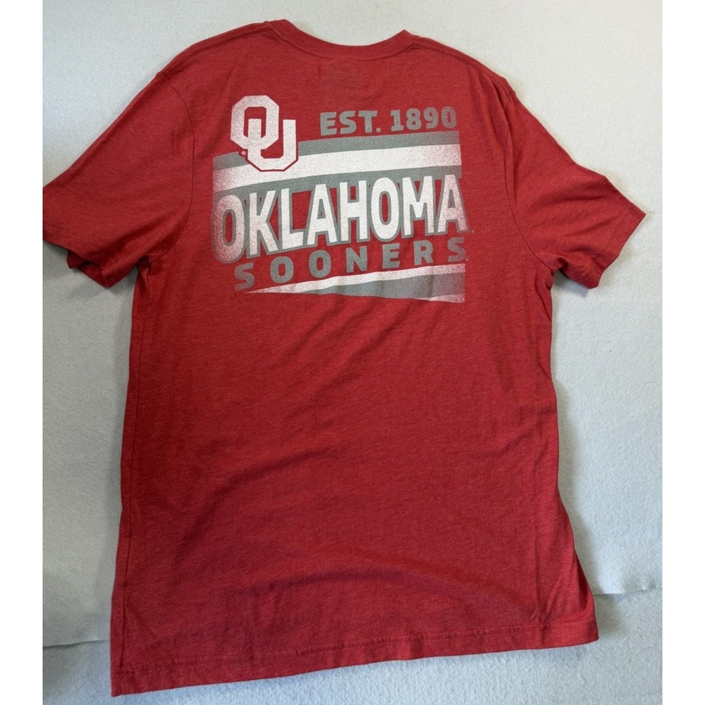 Oklahoma Sooners Fanatics T Shirt Men's Medium  Maroon